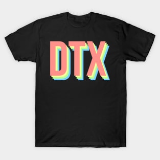 DTX rainbow colors T-Shirt